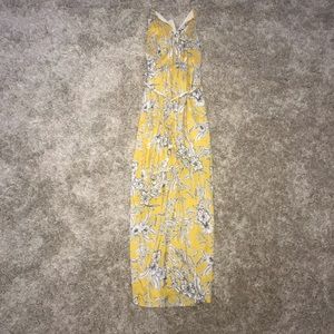 Bardot yellow, maxi dress